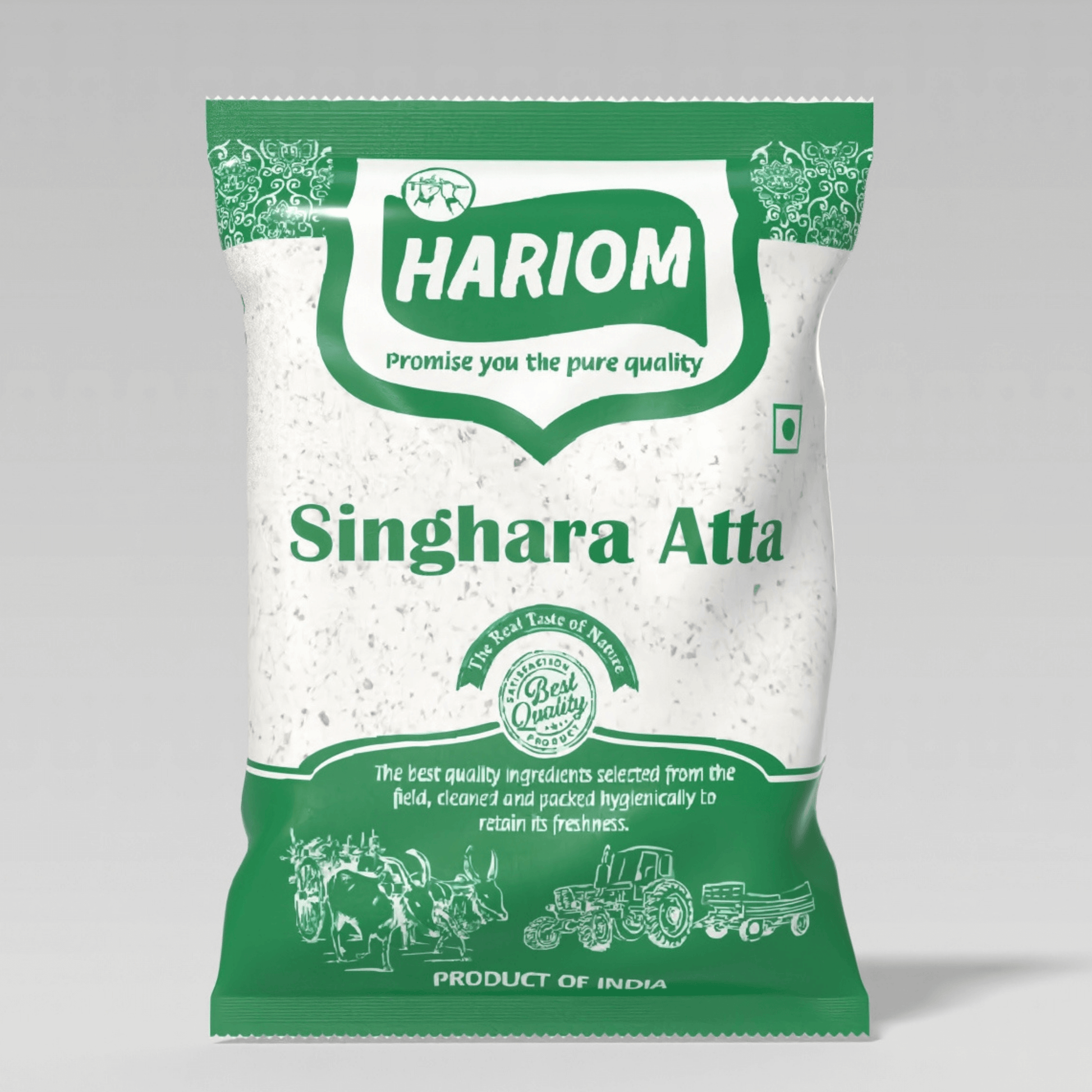 Singhara Atta Rs. 180.0 HOAC Singhara Atta – Pure Water Chestnut Flour for Fasting and Wellness 1. Ideal for Fasting (Vrat-Friendly):Considered a satvik flour, perfect for Navratri, Ekadashi, Shivratri, and other religious fasts. 2. Naturally Gluten-Free: